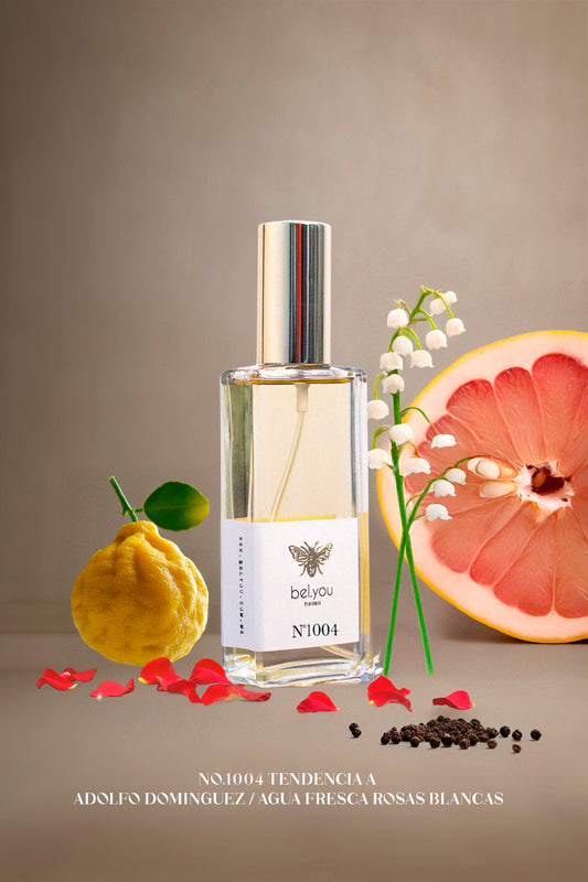 No.1004 Tendencia a Adolfo Dominguez /AGUA FRESCA DE ROSAS BLANCAS