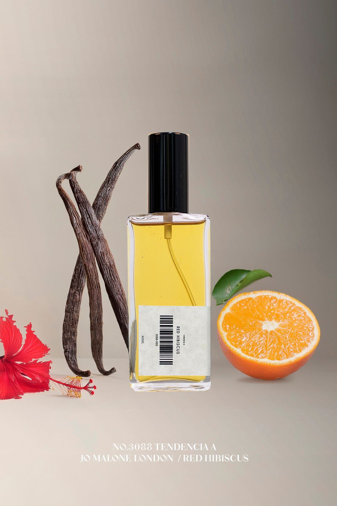 No.3088 Tendencia a Jo Malone / RED HIBISCUS